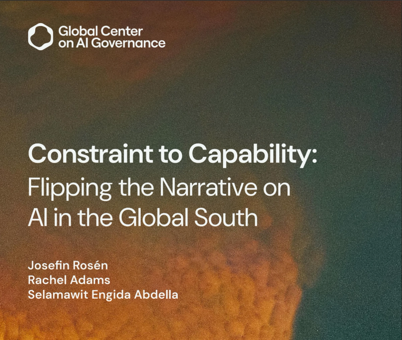 Thumbnail for Constraint to Capability: Flipping the Narrative on AI in the Global South