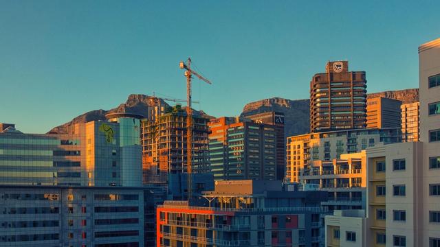 industrial landscape of Cape Town