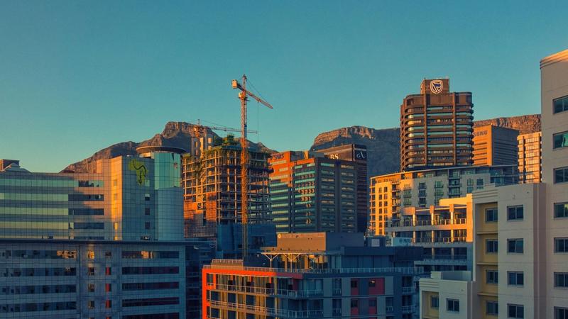 industrial landscape of Cape Town