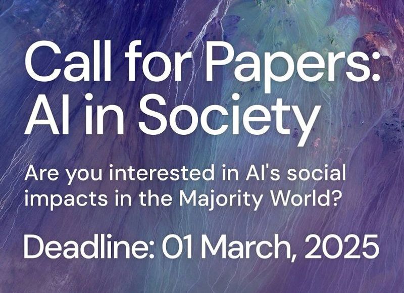 Call for Papers: AI in Society, Oxford Intersections