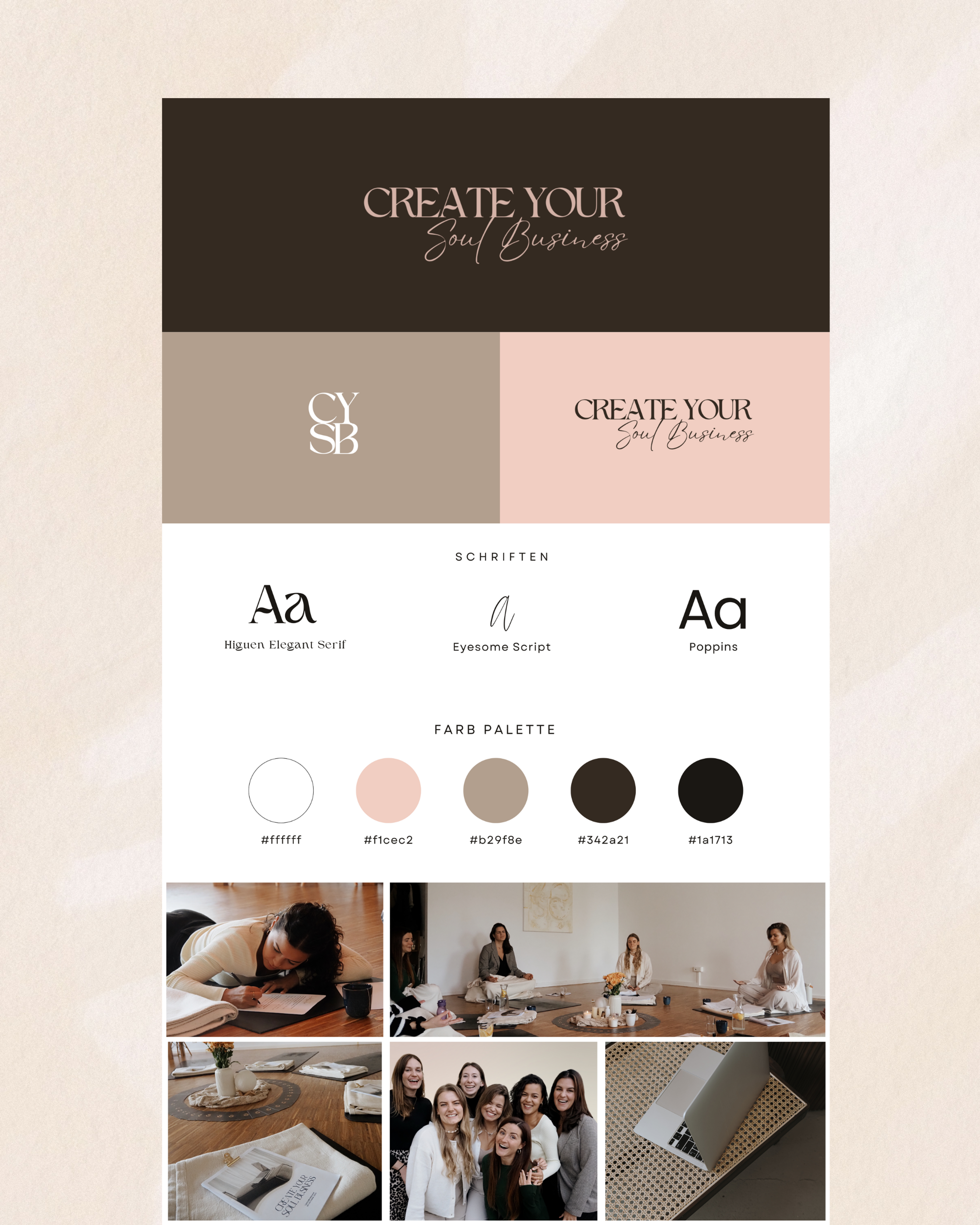 Brand design “Create Your Soul Business” – Create your Soul Business