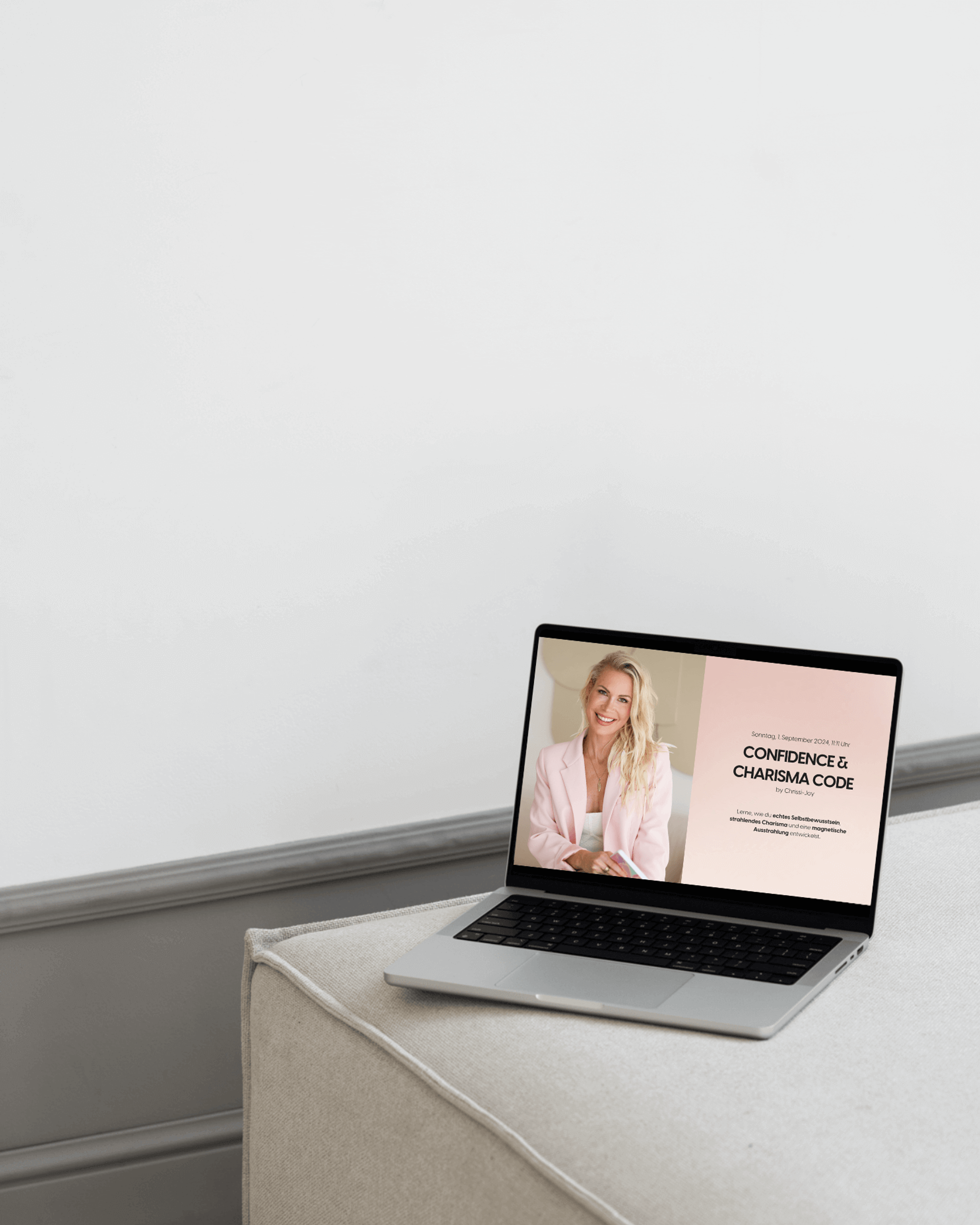 “Confidence Secrets” – landing page & masterclass – Chrissi-Joy