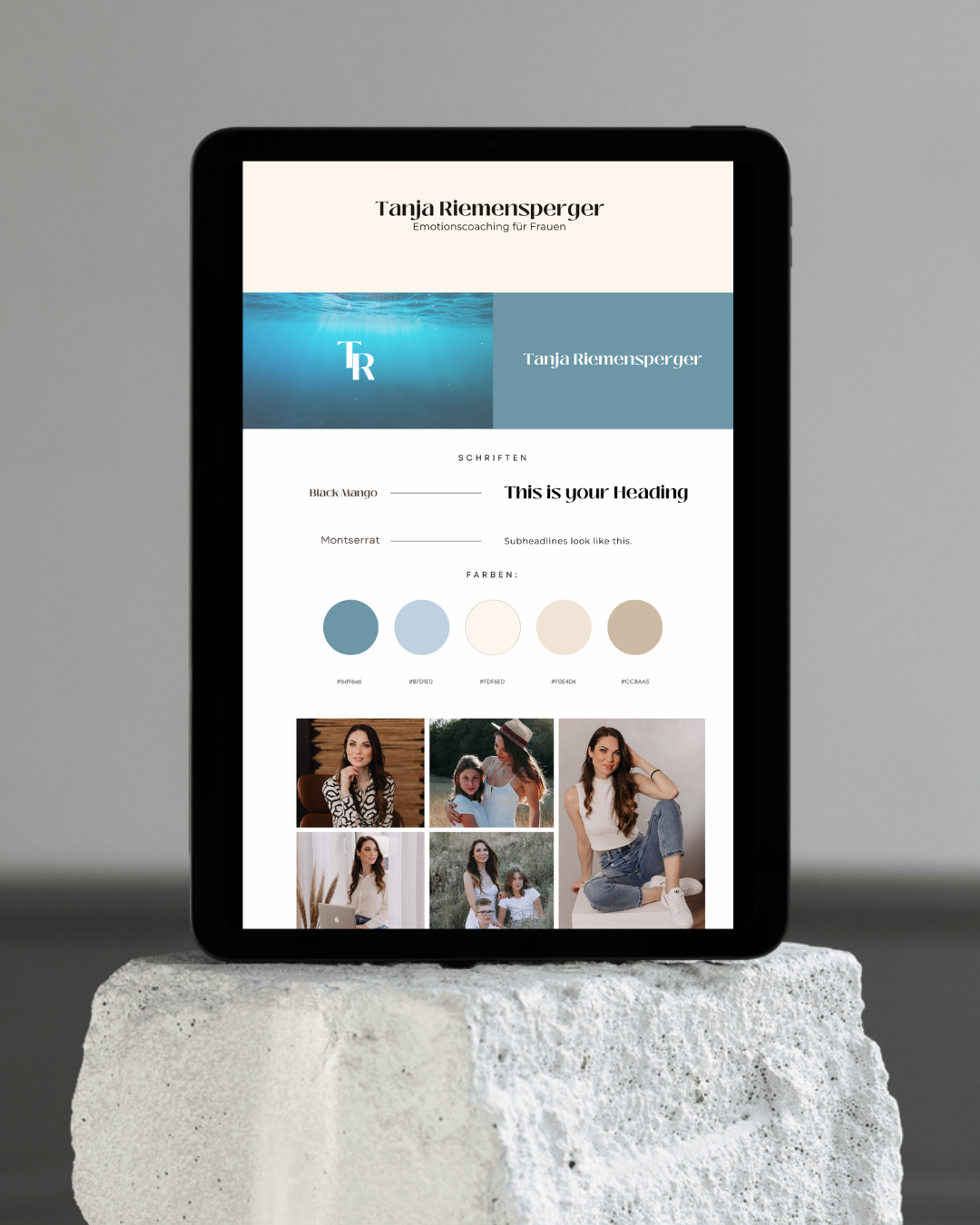 Instagram & webinar content – Tanja Riemensperger | Emotional Coach for Women
