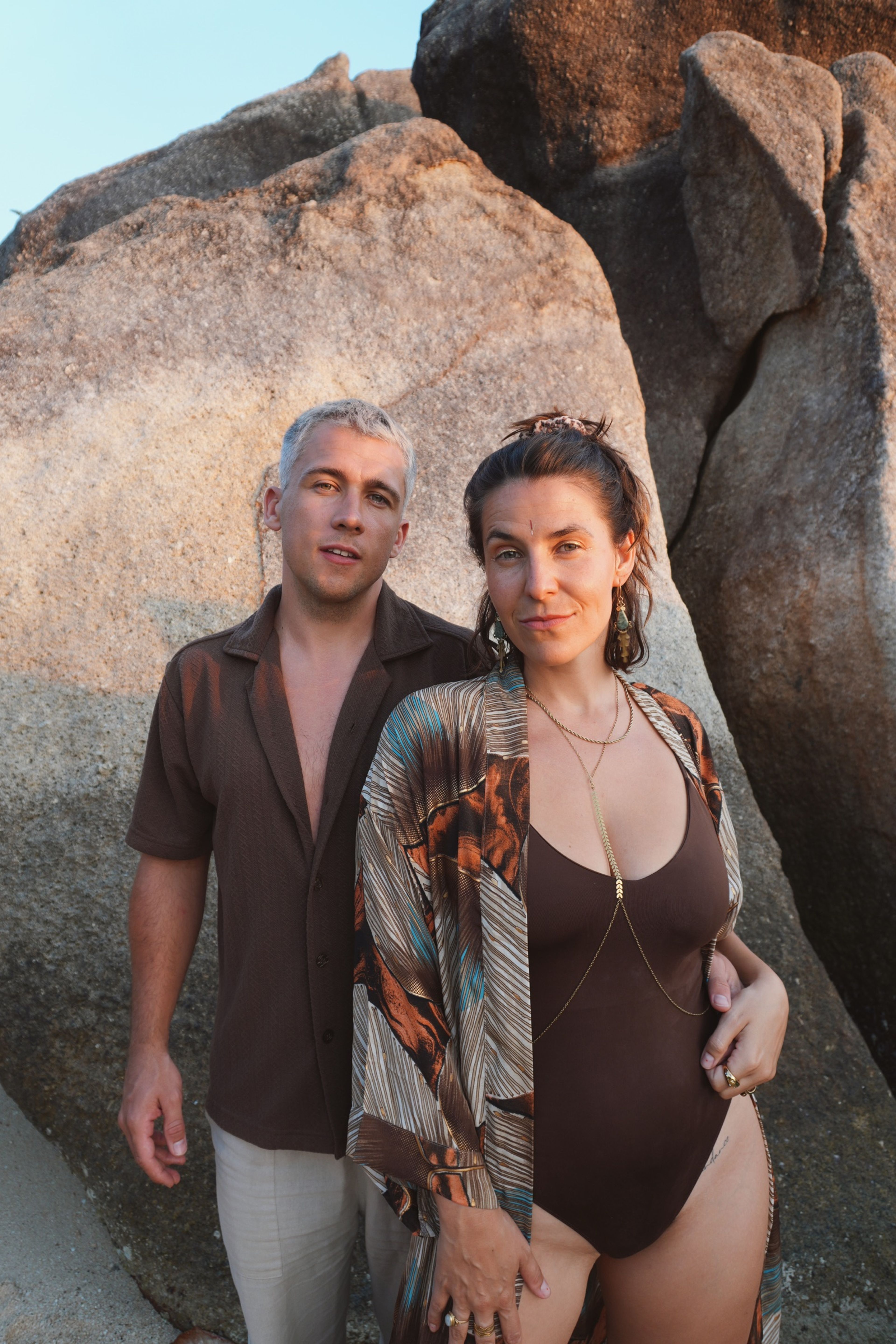 Judith Krüger and Jan at a couple personal brand shoot in Thailand