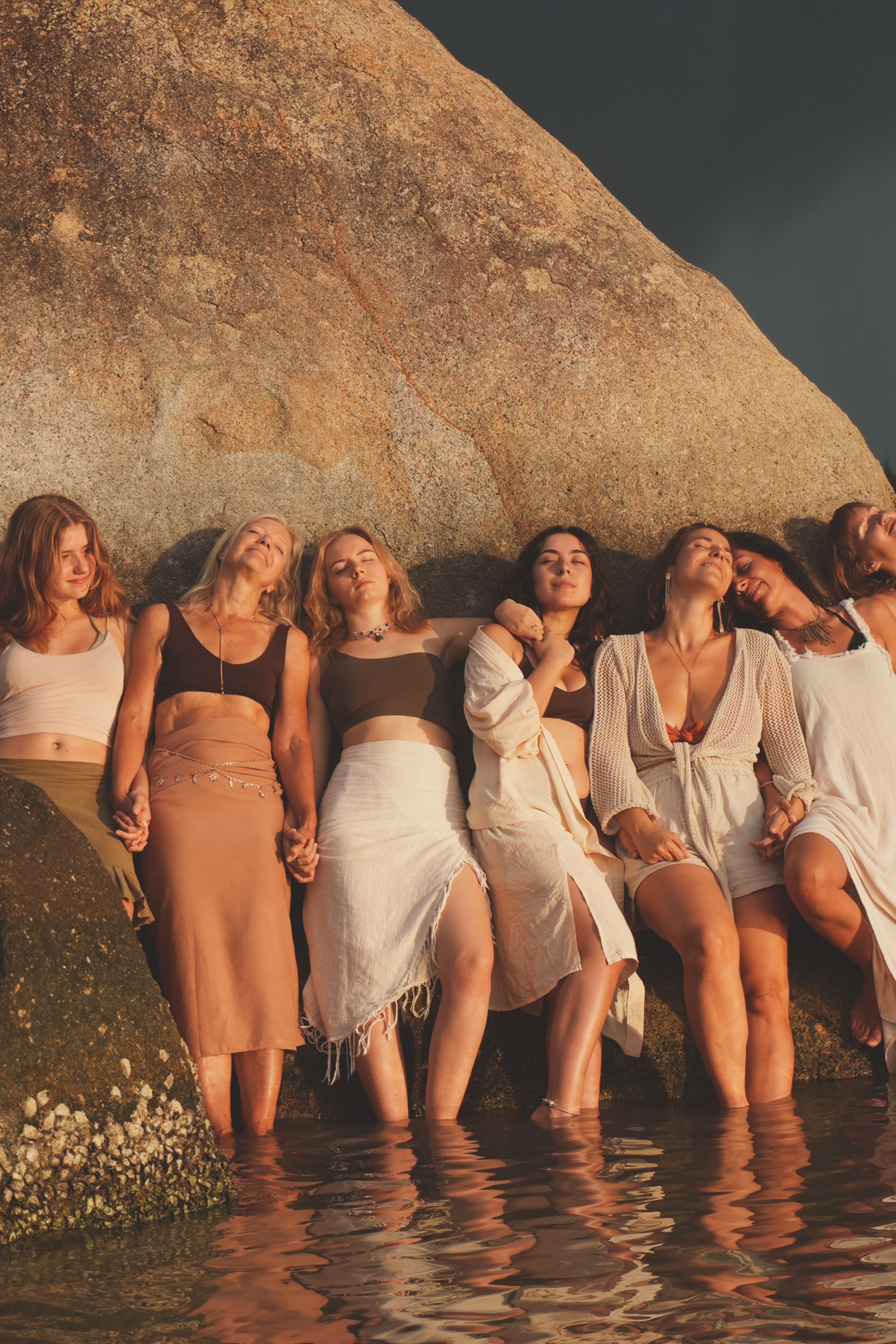 Women at the sisterhood shoot with Judith Krüger in Thailand