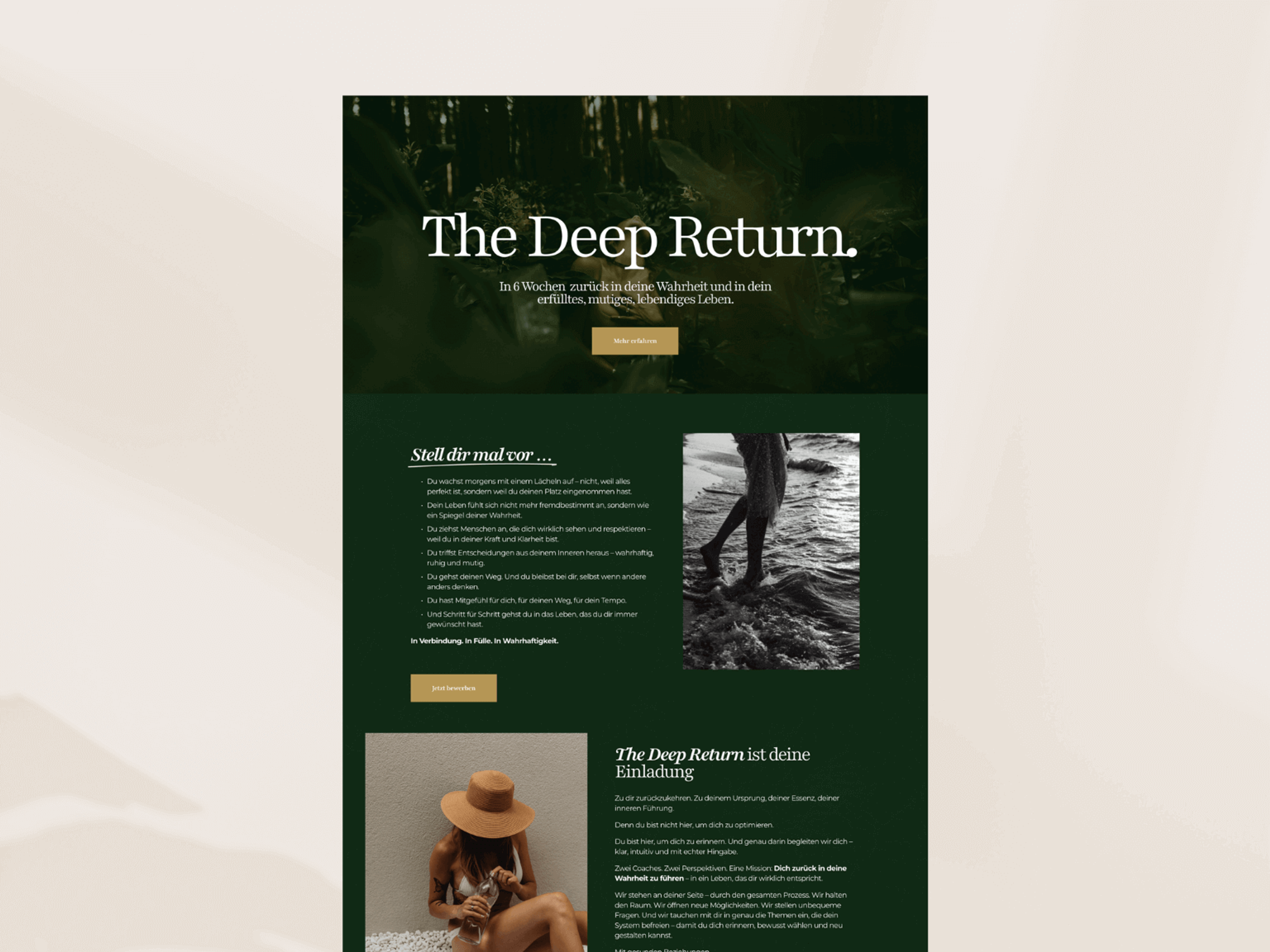Temple Berlin website – Temple Coaching