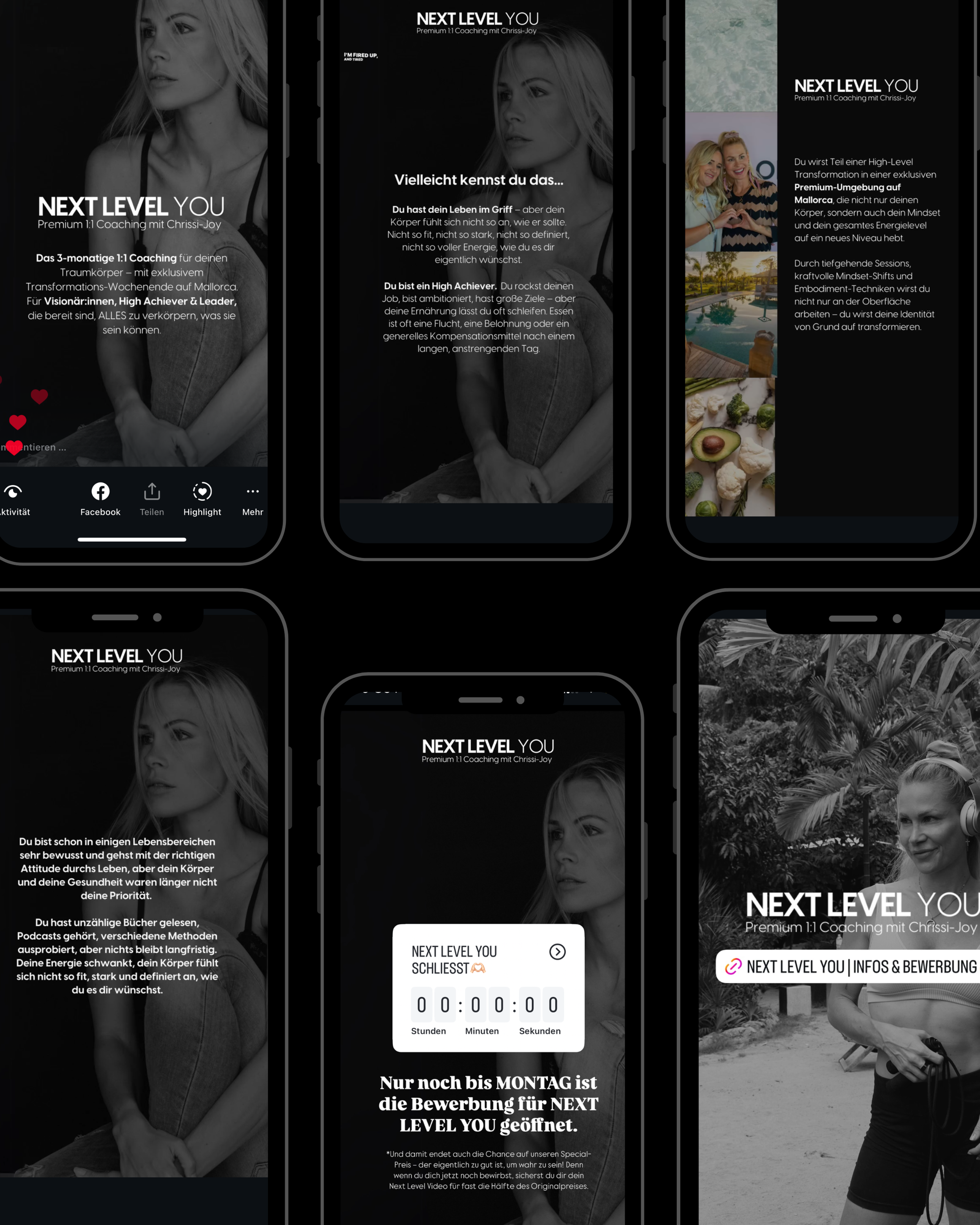 “Next Level You” – emails & sales stories – Chrissi-Joy