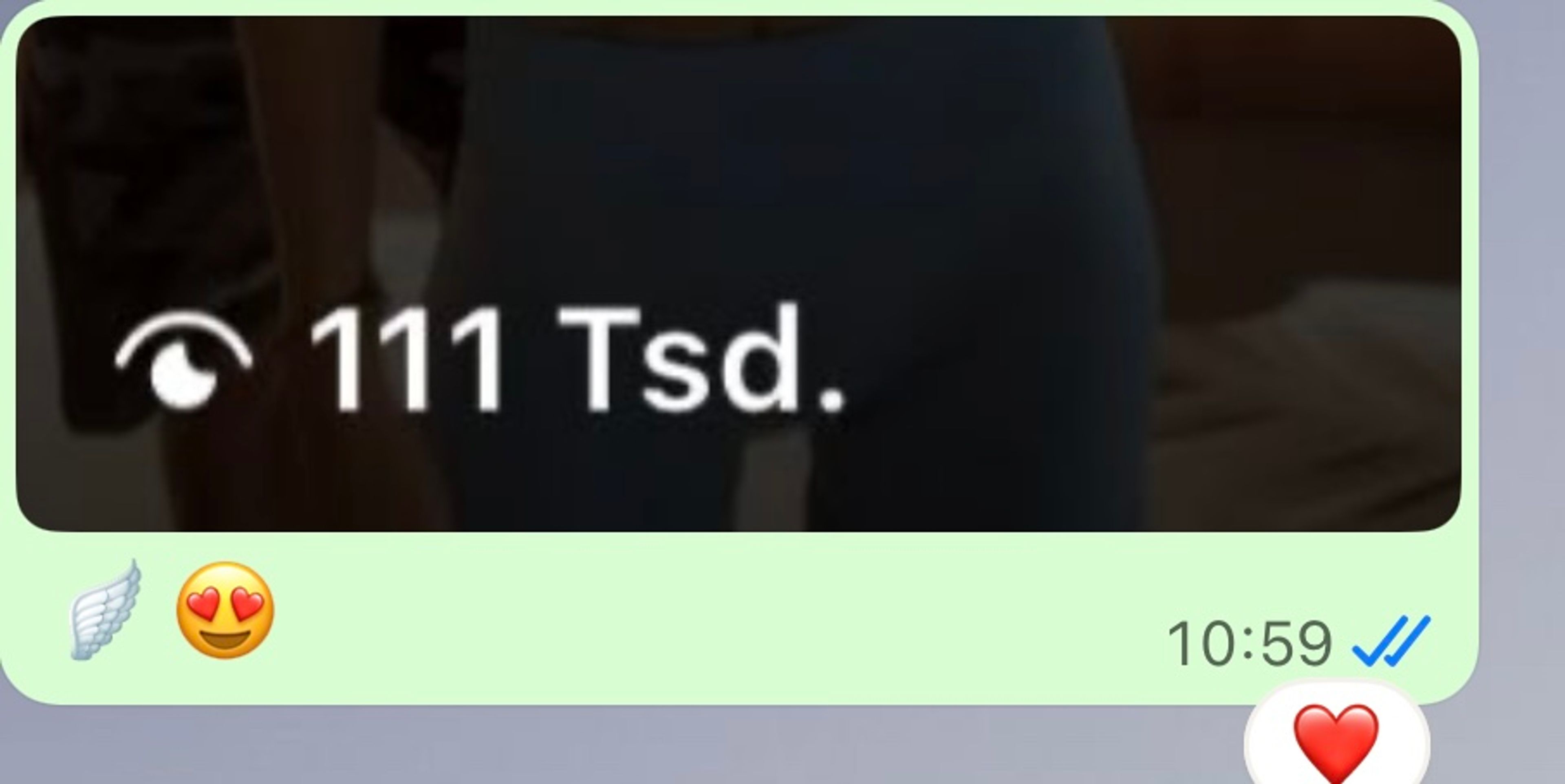 Screenshot einer Nachricht von Kund:innen