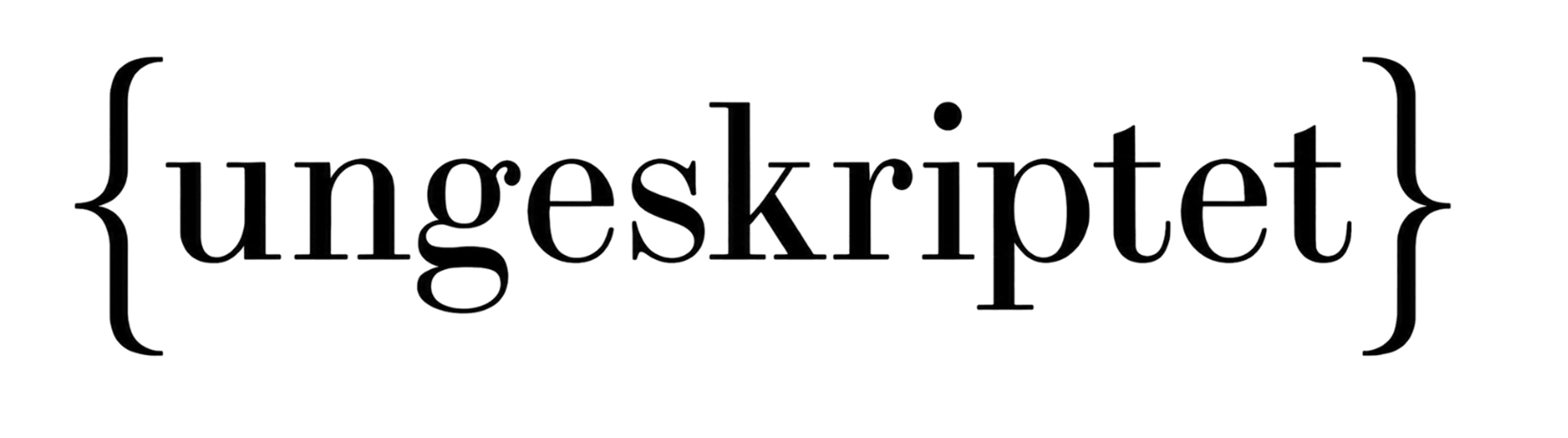 ungeskriptet