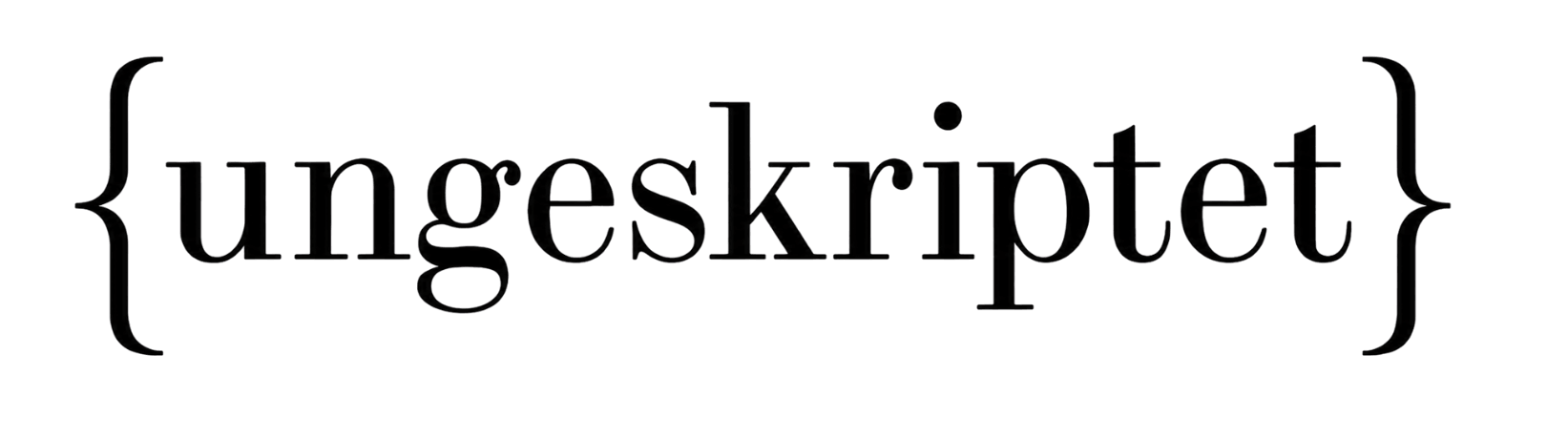 ungeskriptet