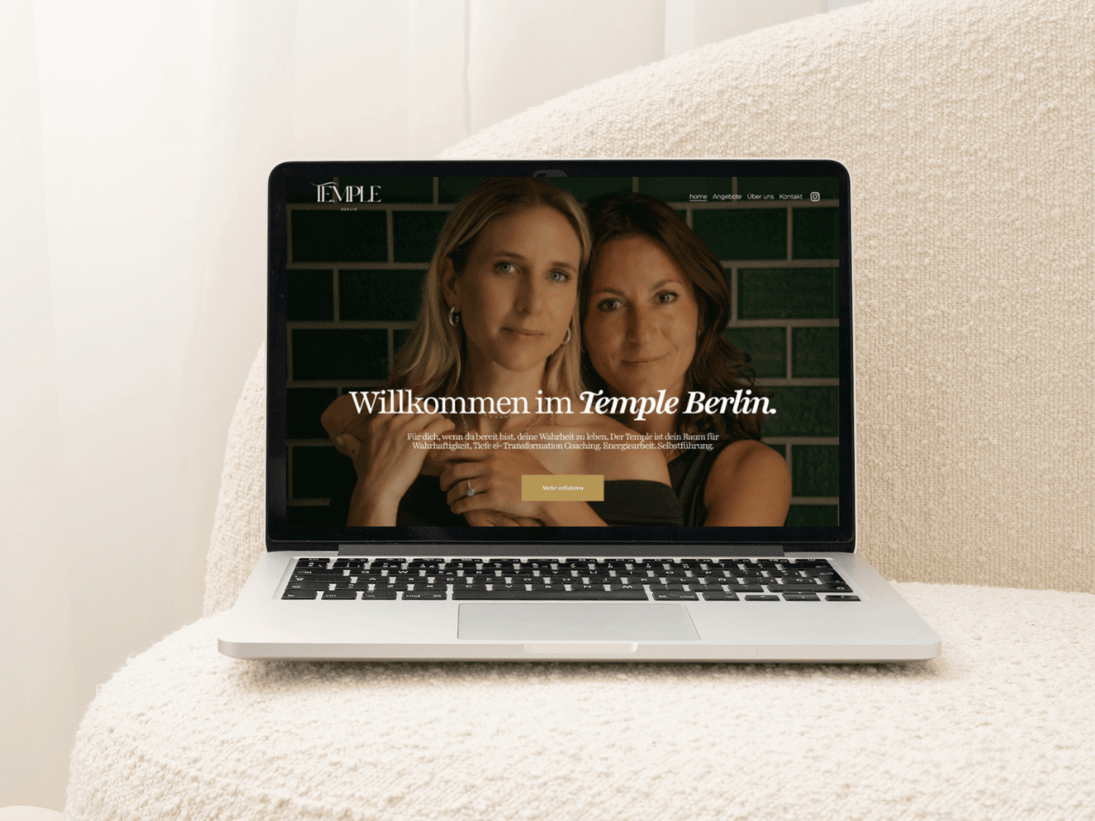 Temple Berlin website – Temple Coaching