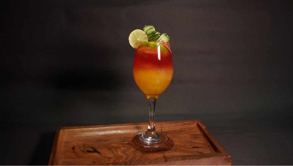 Sunset Mocktail picture