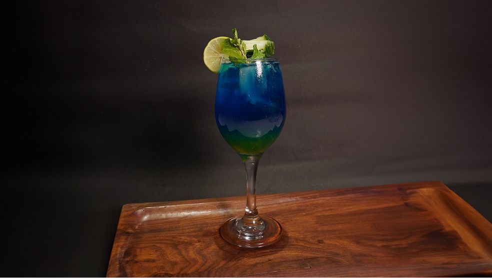 Blue Sky Mocktail picture