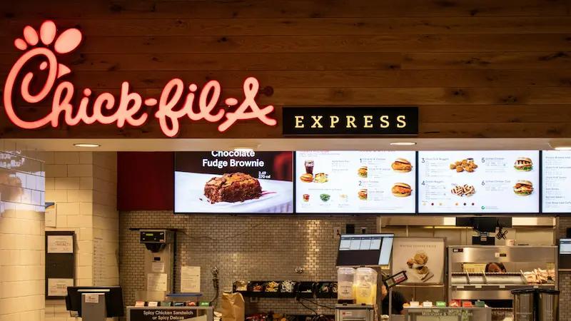 Digital menu boards fast food th