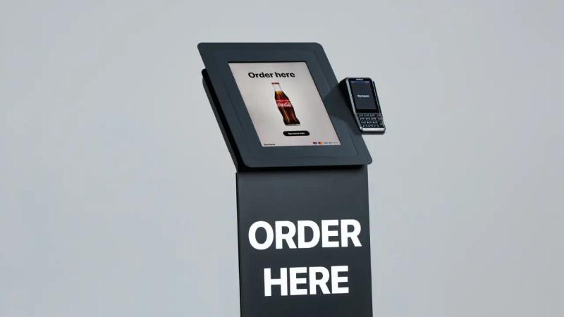 Portable digital signage kiosk