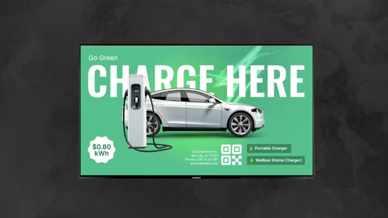Cross sell digital signage content