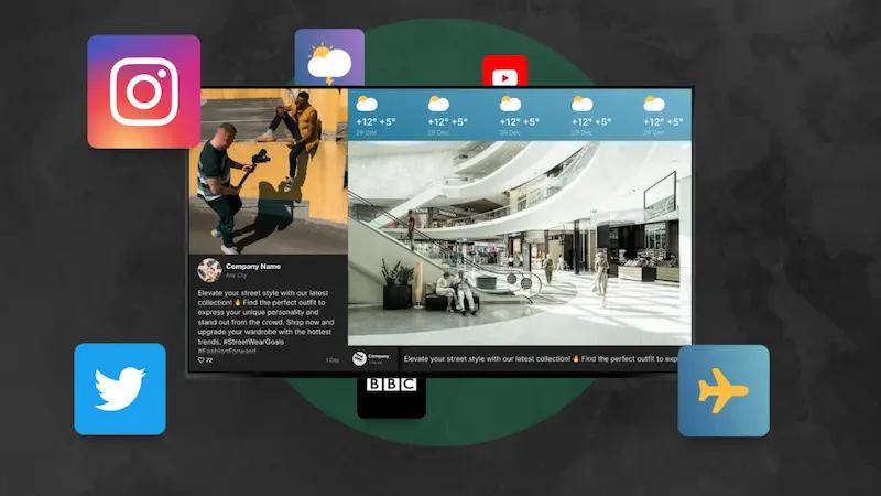 Digital signage apps playlists th