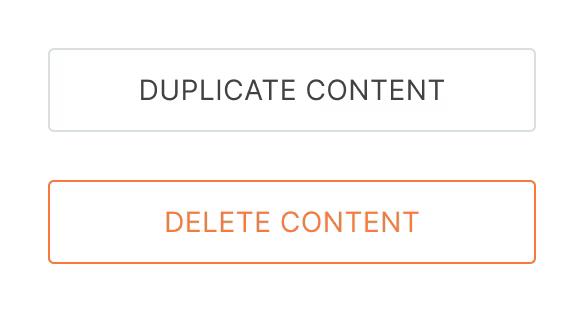 Duplicate & Delete content