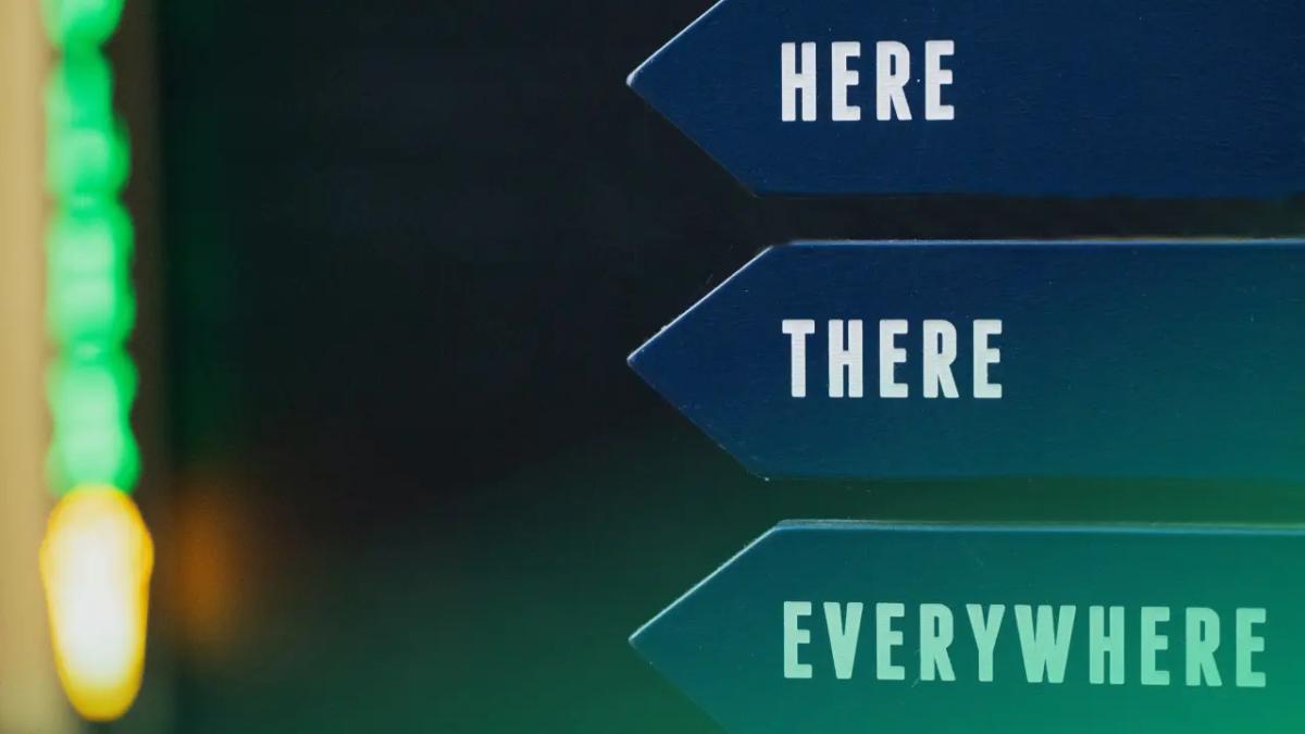 Wayfinding signage