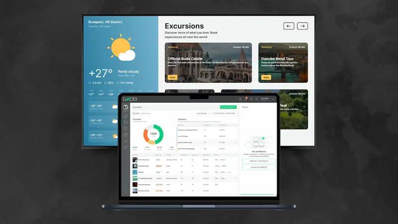 Digital signage analytics benefits th