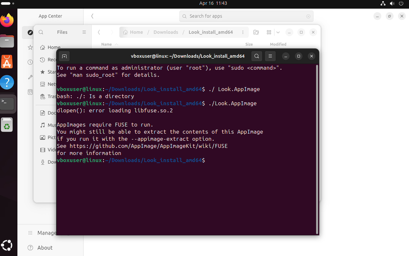 Error requiring the Fuse library on Linux