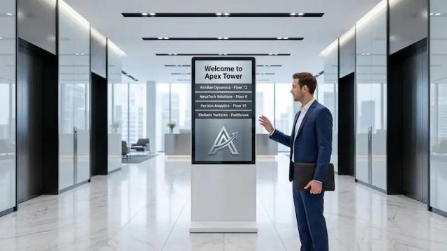 Digital building directory th
