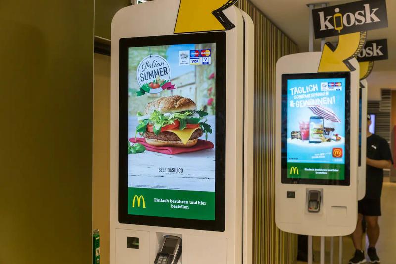 self-service kiosks