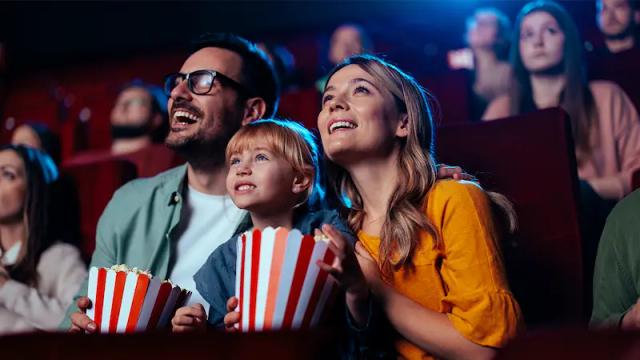 Digital signage for movie theatres