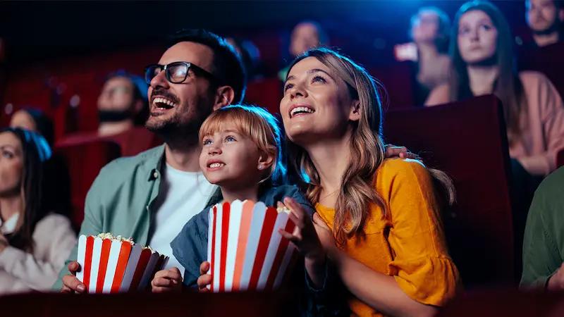 Digital signage for movie theatres