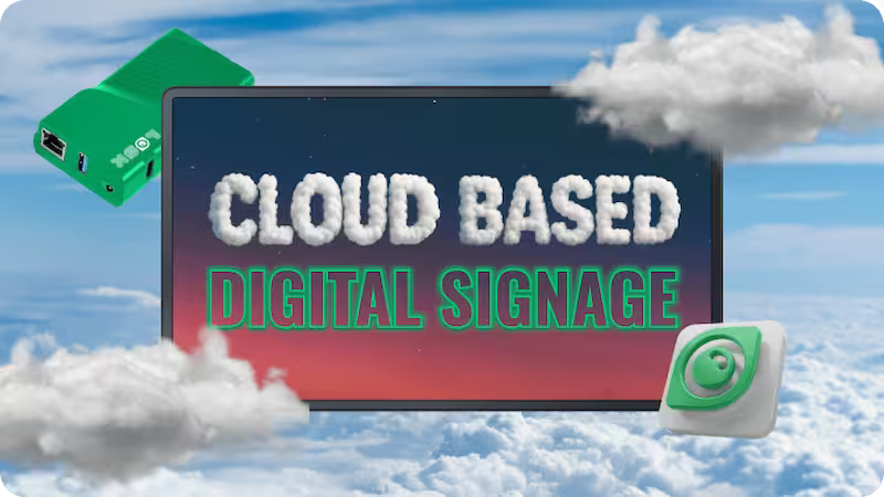 Cloud based digital signage th