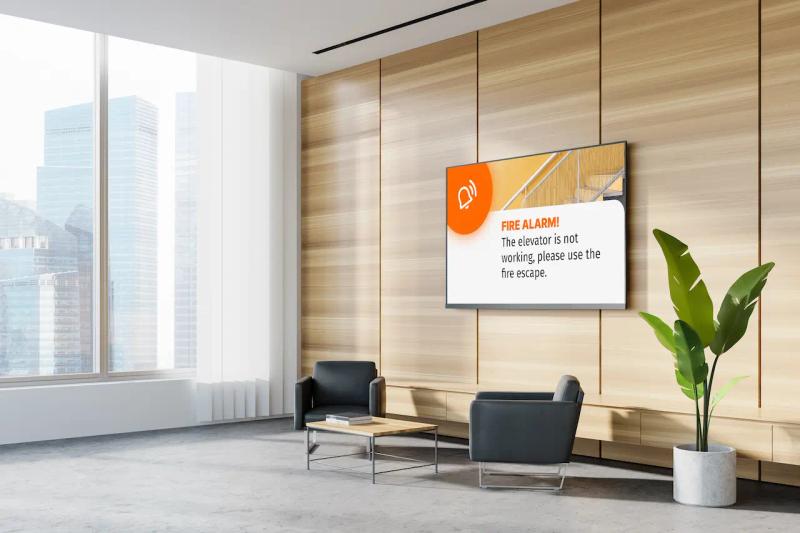 Offer visual displays