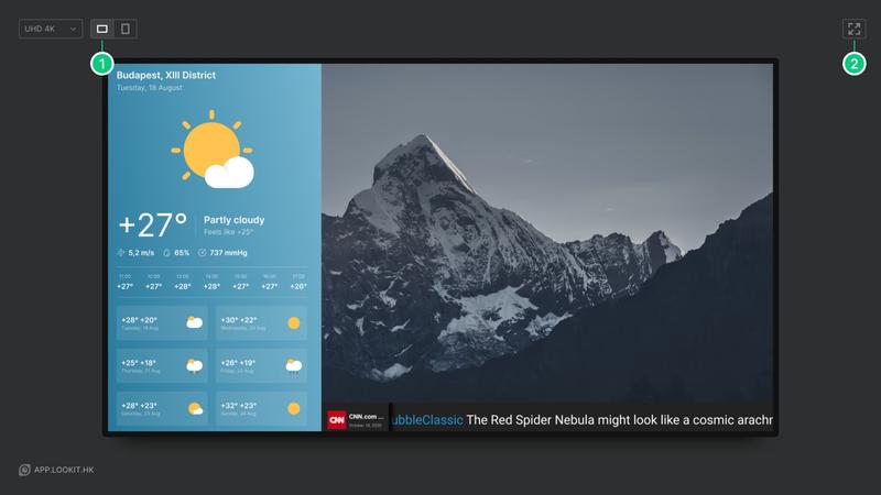 Demo screen preview