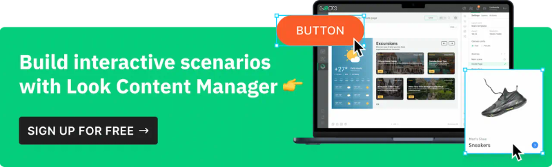 Try Look digital signage software