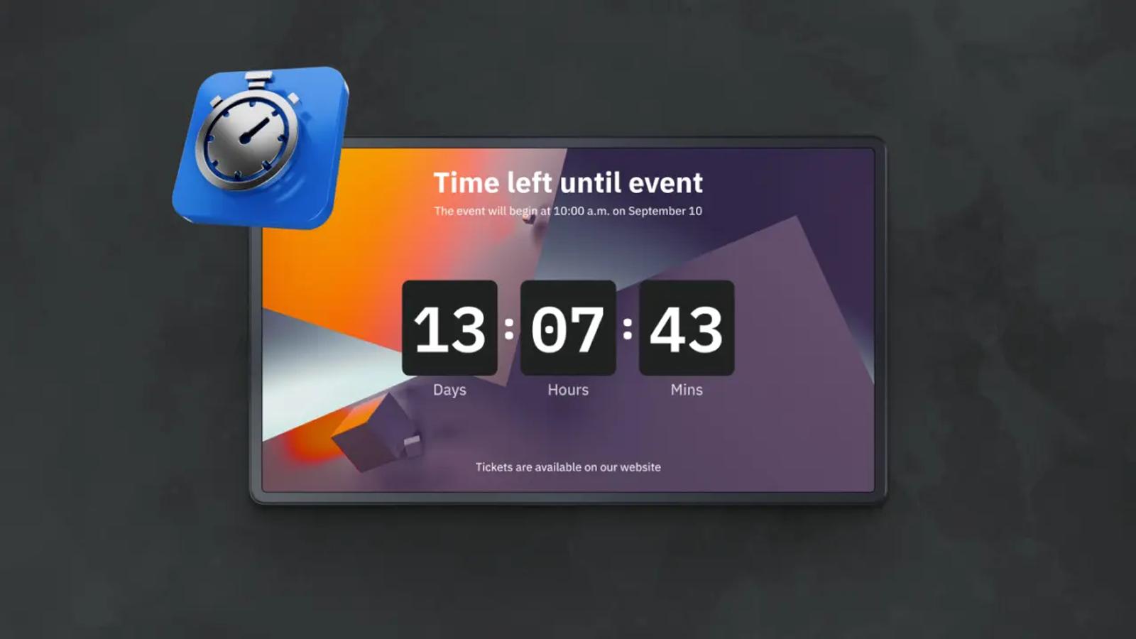 Coundawn timer