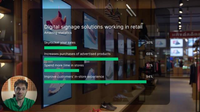 Top 5 Digital Signage Solutions Working in Retail
