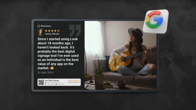How to Deliver Google Reviews Right to Your Digital Signage