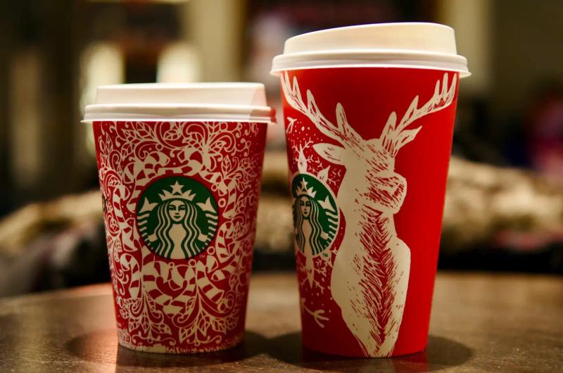 Red Cups from Starbucks