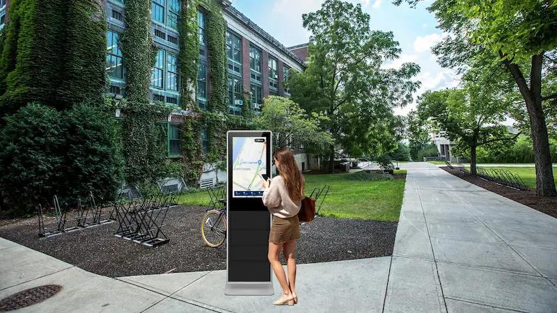 College campus digital signage th