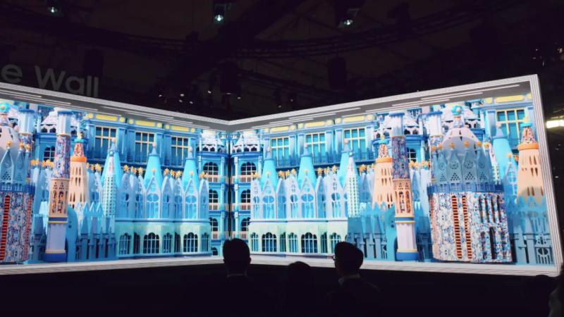 Samsung MicroLed the Wall