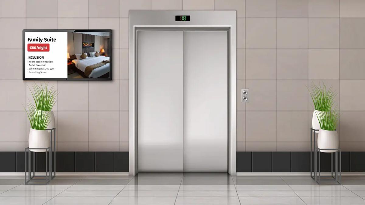 Elevator Digita Signage