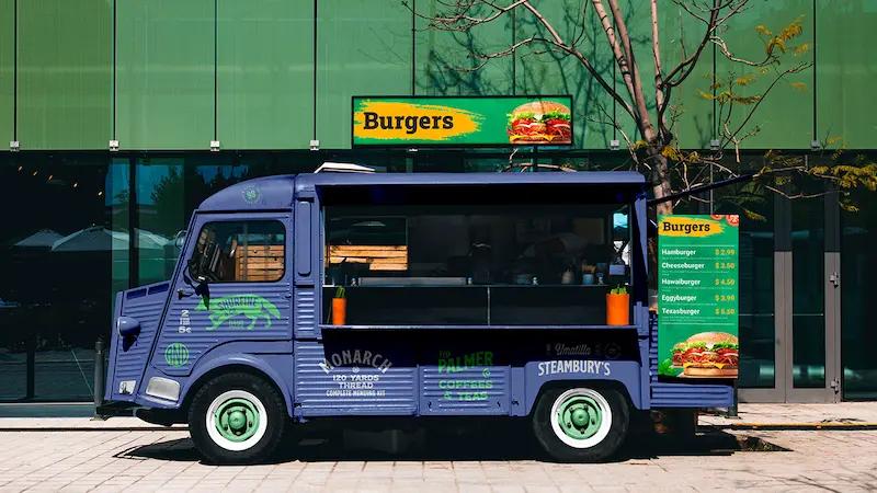 Food truck menu
