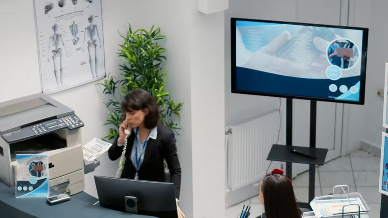 Digital signage example