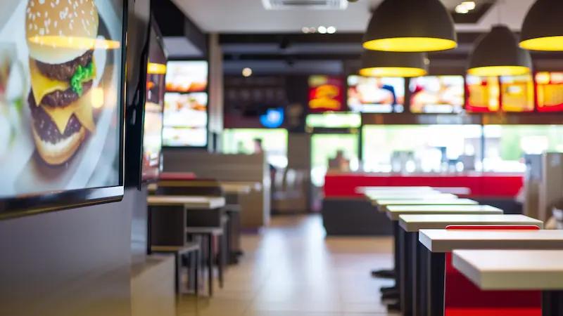 How set up digital menu board th
