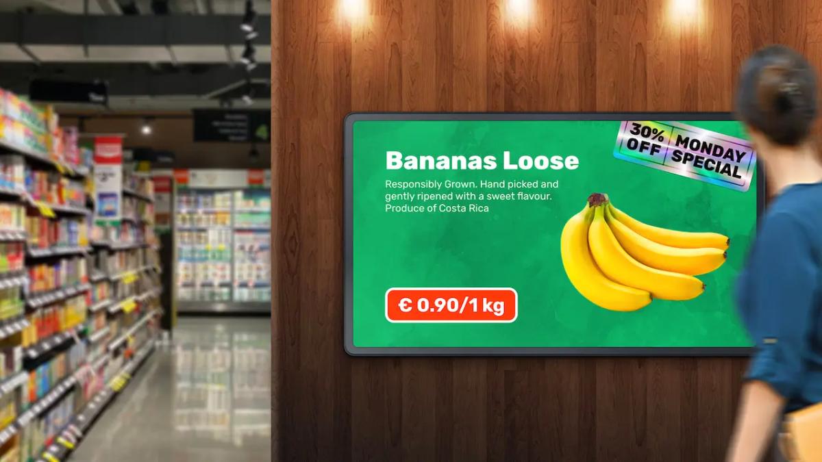 Grocery Store Signage