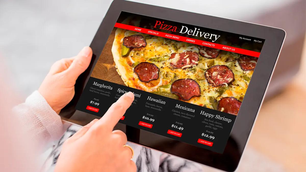 Digital Tablet Menu