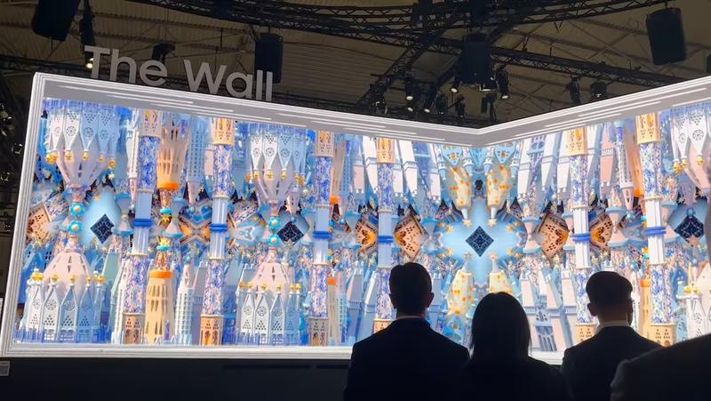 Samsung The Wall video wall