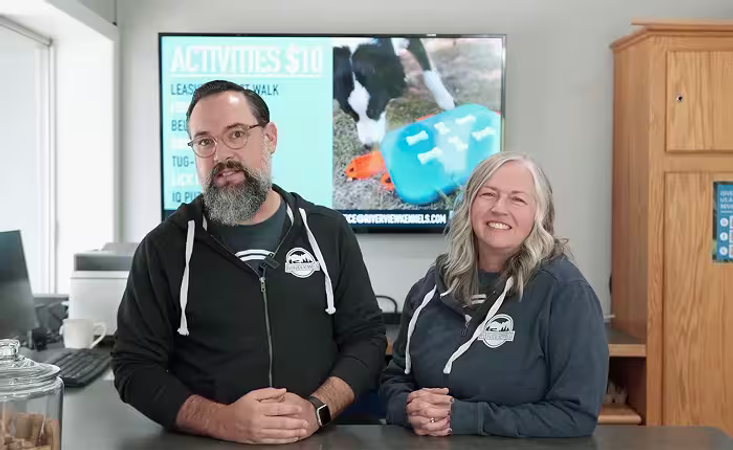 Riverview Kennels Pet Lodge - Digital signage Case Study from the Petcare industry