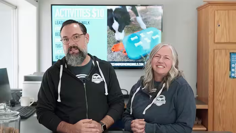 Riverview Kennels Pet Lodge - Digital signage Case Study from the Petcare industry