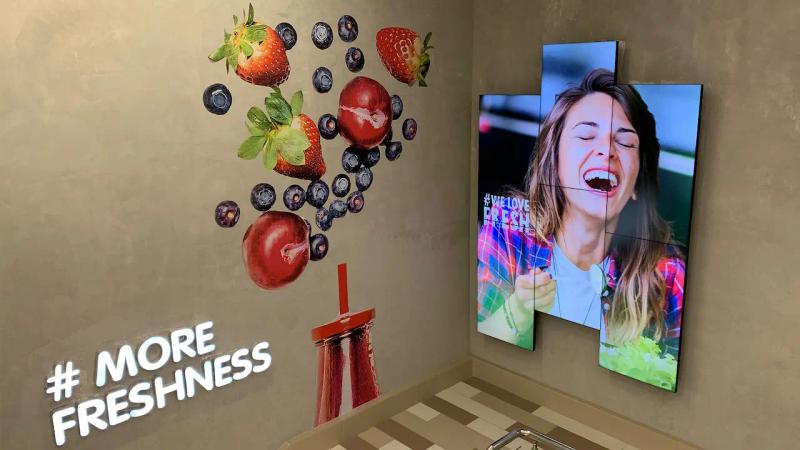 digital signage video wall by Look DS