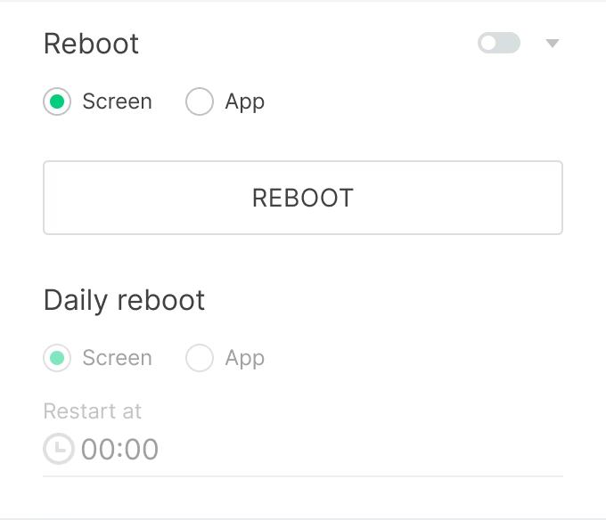 Reboot